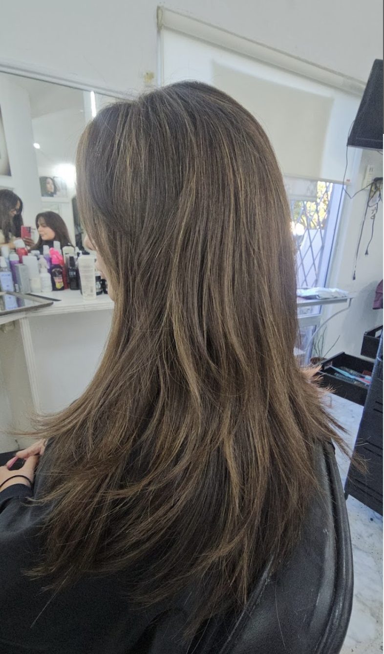 Corte en capas con movimiento